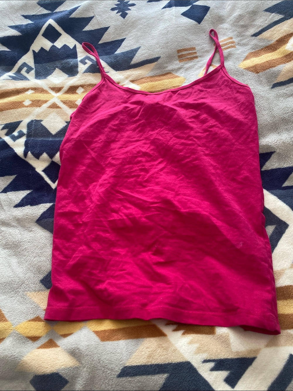 Forever 21 Bright Fuchsia Spaghetti-Strap Camisole